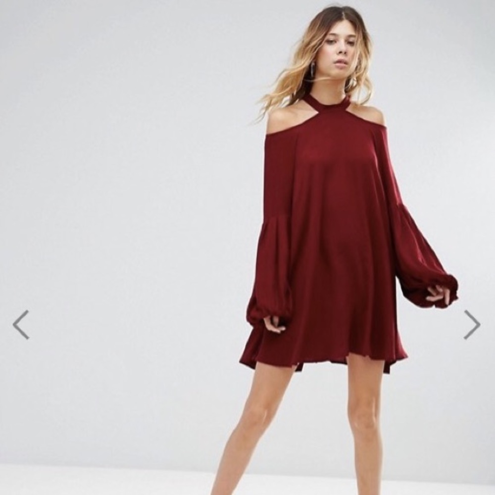 NWT Free People Halter Neck Drift Away Dress